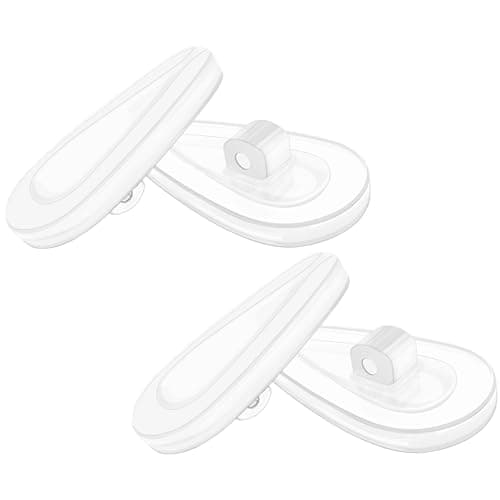 Image of BlazerBuck Replacement Nose Pads Nose Piece for Oakley Extender OX3249 Sunglasses - Clear&Clear