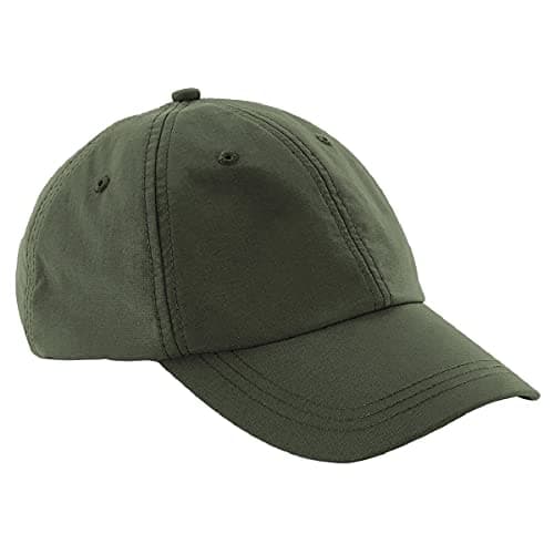 Image of Beechfield Unisex Outdoor Waterproof 6-Panel Cap - One Size Fits All - Olive Green