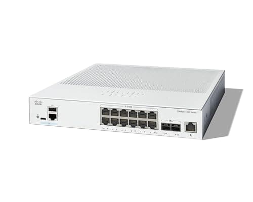 Image of Cisco Catalyst 1300-12XT-2X Managed Switch, 12 Port 10G Copper, 2x10GE SFP+, Limited Lifetime Protection (C1300-12XT-2X)
