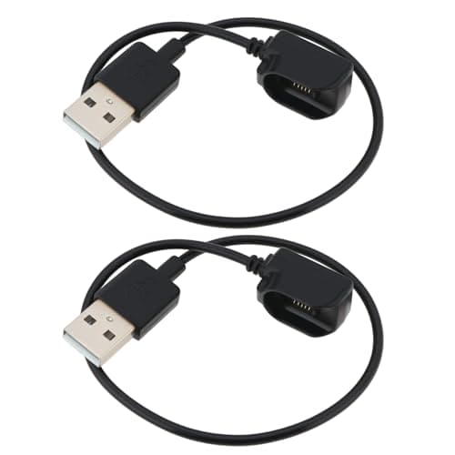 Image of EMSea 2pcs USB Headset Replacement Charging Cable Charge Adapter Compatible with Plantronics Voyager Legend Headset Black (27cm) 5V/1A