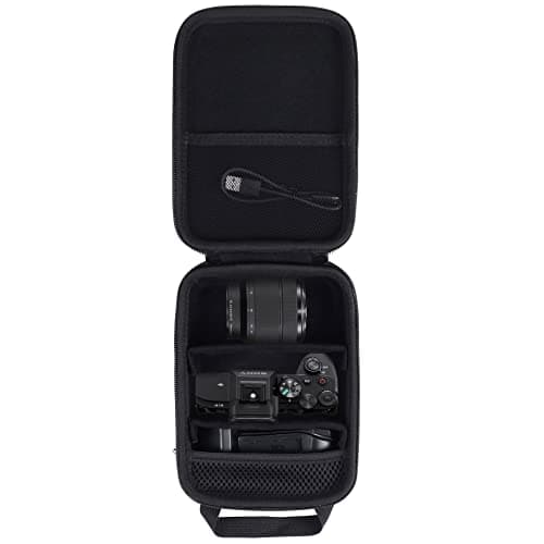 Image of Aenllosi Hard Carrying Case for Sony Alpha 7 II III IV 7R-V Full Frame Mirrorless Digital Camera, Black (Only Case)