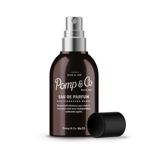 Image of Pomp & Co Eau De Parfum No.17, Mens Perfume Fresh Blend OF Musk, Lime & Sandalwood 50ml