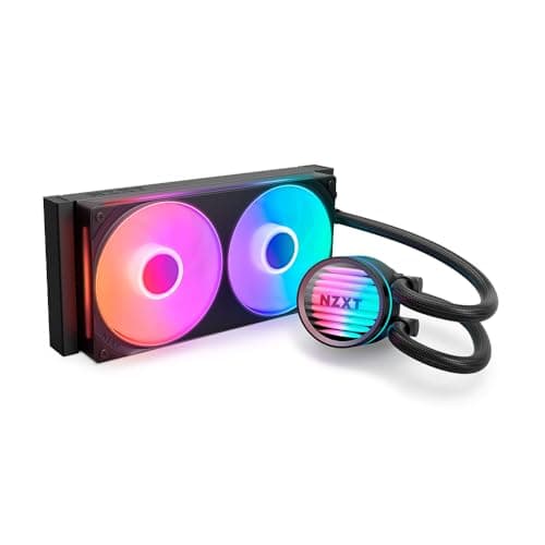 Image of NZXT Kraken Core 240 RGB - AIO CPU Liquid Cooler - 240 mm Radiator - 240 mm Single-Frame Fan - Compatible with Intel® LGA 1851/1700/1200/115X & AMD® AM5/AM4 - Black