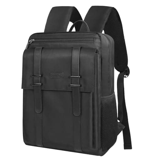 Image of Dobaly Waterproof Laptop Backpack for Men and Women - Lightweight Business Backpack, Casual Daypacks Large Rucksack for Work School College Teacher hiking(Black,17.3 Inch)