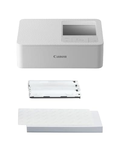 Image of Canon SELPHY CP1500 Portable Photo Printer Paper Kit, White - Wireless Bluetooth Printer with Accessories - Compact and Lightweight - Comes With 54 Sheets Of 4x6 Postcard Size Paper