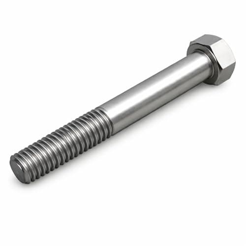 Image of Hexagon Head Bolts With Shank (Pack of 2) Hex Bolts Class 8.8 High Tensile Zinc Plated Steel Mechanical Hex Screws Certified Standard DIN931 ISO 4014 M16X110 (10 mm x 110 mm)