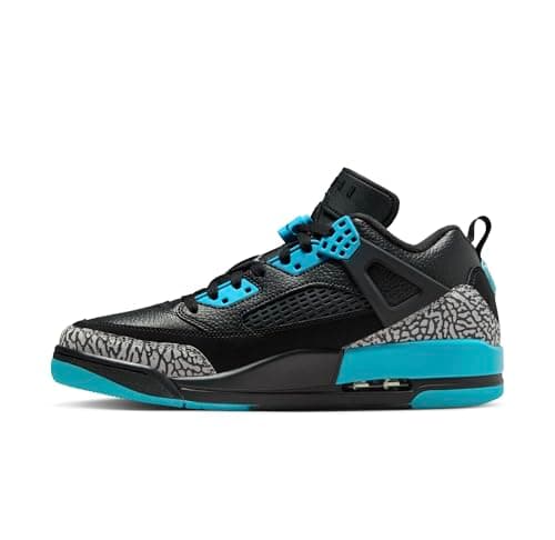 Image of NIKE Jordan Spizike Low Men's Trainers FQ1759 (Black/Wolf Grey/Gamma Blue 005) UK 11 (EU 46)