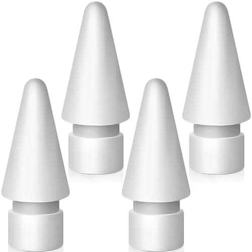 Image of Replacement Tips for Apple Pencil 2nd Generation/ 1st Generation/USB-C/Pencil Pro Tip(4 Pack)