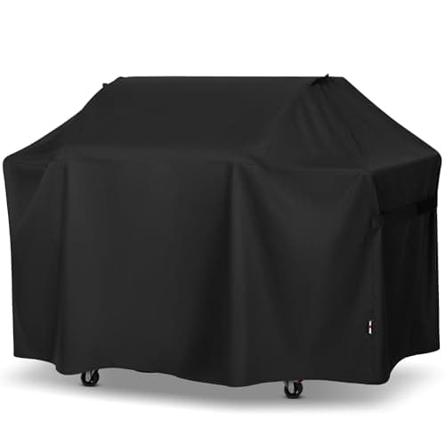 Image of Unicook Large BBQ Cover for Weber Genesis 400 Series, 178 x 65 x 110 cm, Waterproof Windproof Heavy Duty Fade Resistant UV Protection for 4 5 Burner Gas Grill