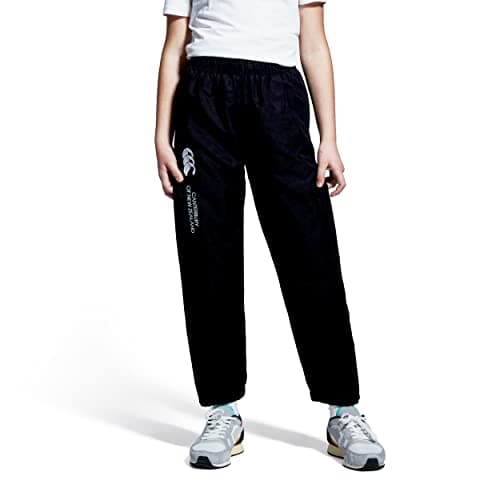 Image of Canterbury Junior Boys Cuffed Stadium Pant | Tracksuit/Jogging Bottoms | Lounge Pants | Durability And Comfort | Extra Warm | Cuffed Hem Track Pants, Black, 12