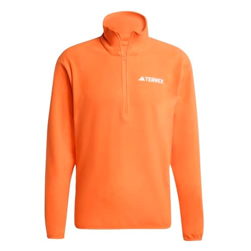 Image of adidas Men's Terrex Multi Essentials Full Zip Fleece Jacket, semi impact orange, XL