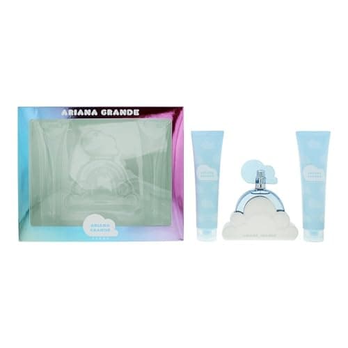 Image of Ariana Grande Cloud 3 Piece Gift Set: Eau De Parfum, Body Souffle, Bath & Shower Gel 100ml
