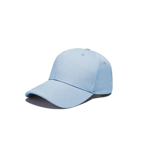 Image of IQONEQ Baseball Caps for Men and Women, Adjustable Fit, 23 Colors (UK, Alpha, One Size, Sky)