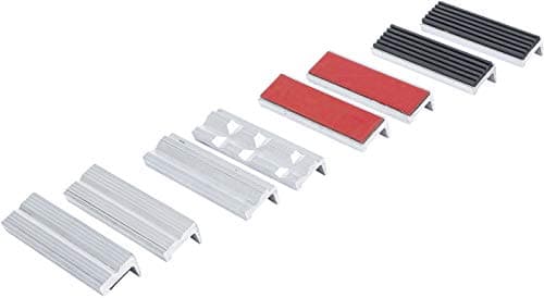 Image of BGS 8442 | Bench Vice Jaw Protector Set | Aluminium | 100 mm | 8 pcs.