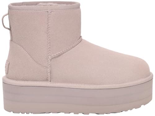Image of UGG Women's Classic Mini Platform Classic Boot, Pale Smoke, UK 7