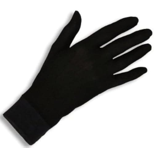 Image of Jasmine Silk Pure Silk Gloves Thermal Liner Glove Inner Ski Bike Cycle Gloves (Extra Large) 100gsm
