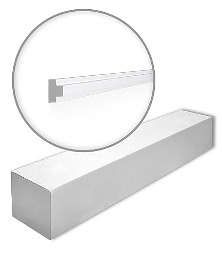 Image of T40 WALLSTYL Cornice - 50 Pieces (100 m) - 30 x 20 x 2000 mm - NOËL & MARQUET - a Brand of NMC - High Density Polystyrene