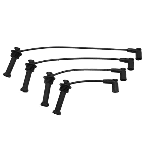 Image of JUUDDENPARTS 4Pcs Spark Plug Ignition Cables Set, Ignition Lead Wire Set, Replacement for Ford C-Max Mk2 2007-2013 Focus Mk3 2012-2021 Fusion JU 2002-2012 Mondeo Mk4 BA7 2007-2015 1335369 1335377