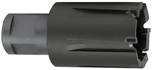 Image of RUKO Tungsten Carbide Core Drill Bit with Cutting Edges and 3/4 inches Weldon Shank for Railway Track, Tecrona Finish, 30.0 mm Diameter, 63.0 mm Length, R1081530C