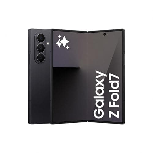 Image of Samsung Galaxy Z Fold7 AI Phone, Thin and Light Foldable Design, Large Screen, 200MP Camera, 1TB Storage, 12GB Memory, 4400 mAh Battery, Jetblack, 3 Year Extended Warranty (UK Version)