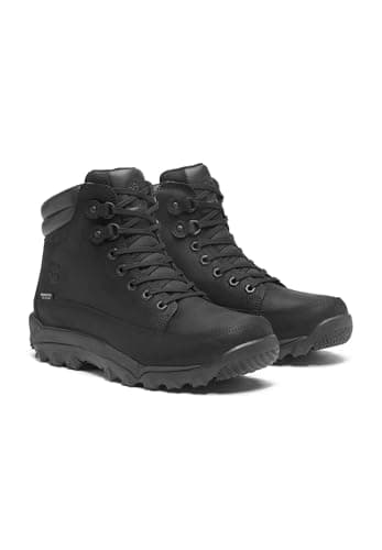 Image of Timberland Men's Rime Ridge Mid Wp Trainers, black, 8 UK