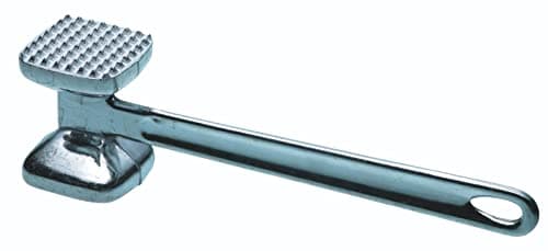 Image of KitchenCraft Metal Meat Tenderiser Mallet, 21 cm (8.5"), Silver