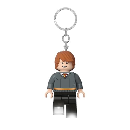 Image of LEGO Harry Potter Keychain Light - Ron Weasley - 3 Inch Tall Figure (KE200), Grey, S