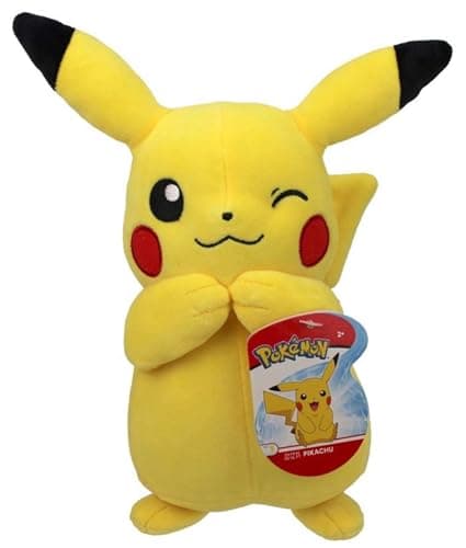 Image of Pokémon 674 95245 EA Pokemon 8" Plush-Pikachu #2, Multicolor