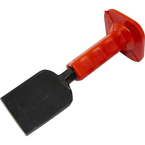 Image of New Heavy Duty Pro Brick Bolster Chisel - Strong & Robust Hand Tool | Sustainable Building, Versatile, Heavy Duty, Brick Work | Grip Handle, Protective Lip, Precise