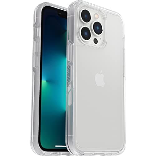 Image of OtterBox Symmetry Clear Case IPhone 13 Pro, Shockproof, Drop Proof, Protective Thin Case, 3x Tested To Military Standard, Antimicrobial Protection, Clear, No Retail Packaging