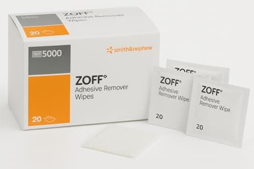 Image of Smith & Nephew Zoff Adhesive Remover Wipes for Residues of Tapes & Strappings - Pack of 20