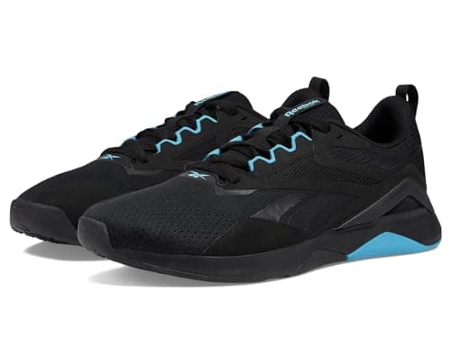 Image of Reebok Men's Classic Nylon Sneakers, Core Black/Core Black/Pure Grey, 3 UK