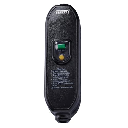 Image of Draper 98440 230V in-line RCD Adaptor, 16A