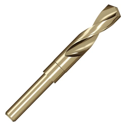 Image of Meccion HSS Cobalt Drill Bit 18.5mm Reduced Shank Twist Drill Bit for Metal, Stainless Steel, Aluminium, Wood, Plastic, Non-Ferrous Etc.