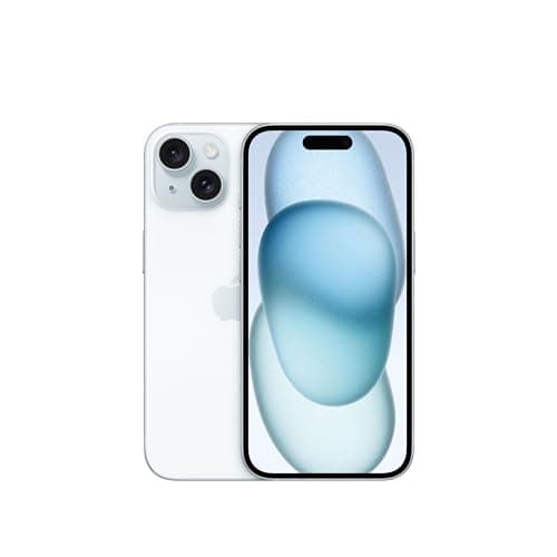 Image of Apple iPhone 15, 128GB, Blue (Renewed)
