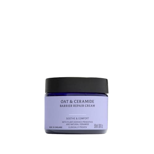 Image of Neal's Yard Remedies Oat & Ceramide Barrier Repair Cream, Vegan & Cruelty-Free, 50ml