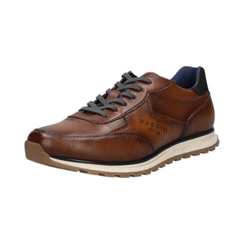 Image of bugatti Casual Logo Trainers UK 9 Cognac