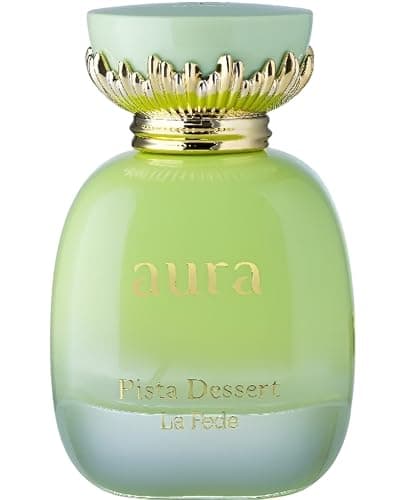 Image of La Fede Aura Pista Dessert Eau de Parfum 100ml – Sweet Gourmand Perfume for Women with Pistachio, Cotton Candy, Tonka Bean & Sandalwood