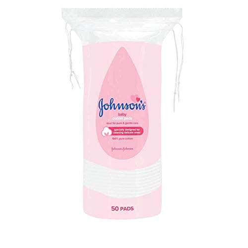 Image of Johnson's Baby - Cotton Pads 50Pack, Pack Of 3