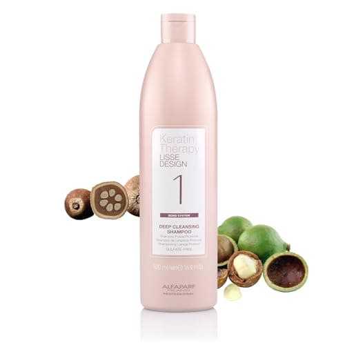 Image of Alfaparf Keratin Theraphy Lisse Design Deep Cleasing Shampoo 500 ml