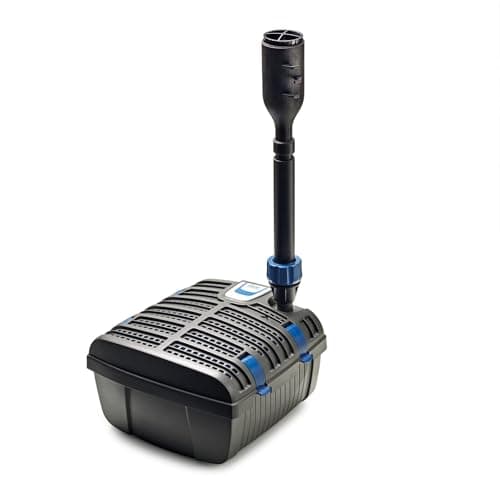 Image of Oase Filtral UVC 1500 All-in-One Pond Filter with Fountain – Submersible Filter & Pump, 5W UVC Clarifier, 750 LPH, for Ponds up to 1500L
