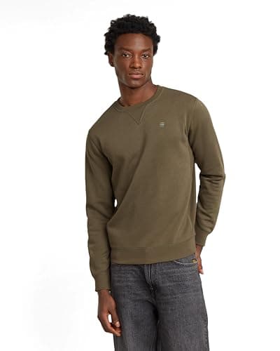 Image of G-STAR Men's Premium Core Sweater, Brown (ganache D16917-C235-G652), XXL