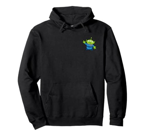 Image of Disney and Pixar's Toy Story Alien Pocket Logo Pullover Hoodie