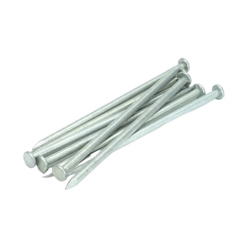 Image of Galvanised Round Wire Nails - 150mm Length (Pack of 7)