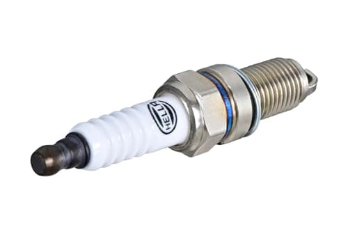 Image of HELLA Spark plug 8EH 188 704-211 1-ground electrode Key opening: 16 Thread length: 19 mm