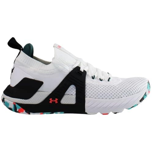 Image of Under Armour Project Rock 4 Marble Lace White Synthetic Men Trainers 3025433_105