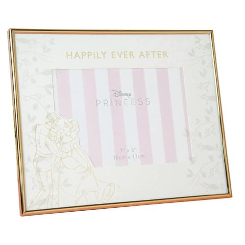 Image of Disney Princess Cinderella & Prince Happily Ever After 7 x 5 Photo Frame