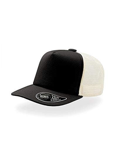 Image of Atlantis Record Mid Visor 5 Panel Trucker Cap - Olive - OS