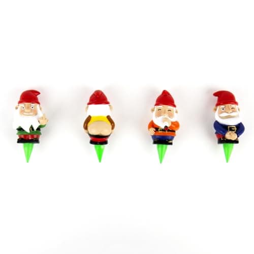 Image of Gift Republic Naughty Gnomes Planters, Multicolor, One Size