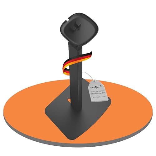 Image of PureMounts, Speaker Bracket Height Adjustable Stand for Sonos One, One SL & Play:1 Black